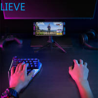 FlyDiGi Wood Scorpion One Hand Mechanical Keyboard Mouse Converter Connection Simulator 2000MAh Strong Endurancehot