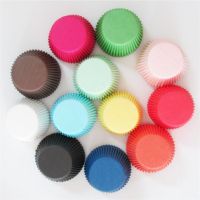 【hot】 100Pcs/pack Paper Cups box Baking Accessories Mold Small Boxes ！