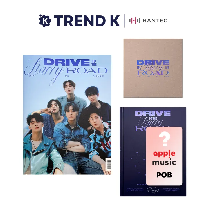 ASTRO – 3° Album 'Drive To The Starry Road' – Versione Drive – CD + Photobook + Poster + Card – Sigillato