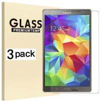 【รักอิเล็กตรอน】 (3แพ็ค) กระจกนิรภัยสำหรับ Samsung Galaxy Tab S 8.4 2014 SM-T700 SM-T701 T705 T700 T701ฟิล์มแผ่นป้องกันหน้าจอแท็บเล็ต T705