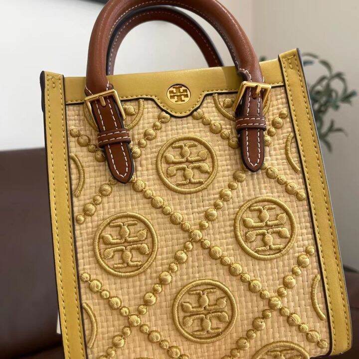 2023-new-tory-burch-t-monogram-series-mini-size-straw-tote-bag-handbag-shoulder-bag