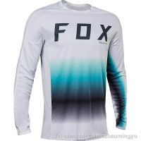 【hot】❈  2023 Mens Downhill Jerseys FOX teleyi Mountain MTB Shirts Offroad Motorcycle Jersey Sportwear Clothing