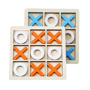 Tic Tac Toe Board Game 5.91 x 5.91 Tic Tac Toe Table Game Resin