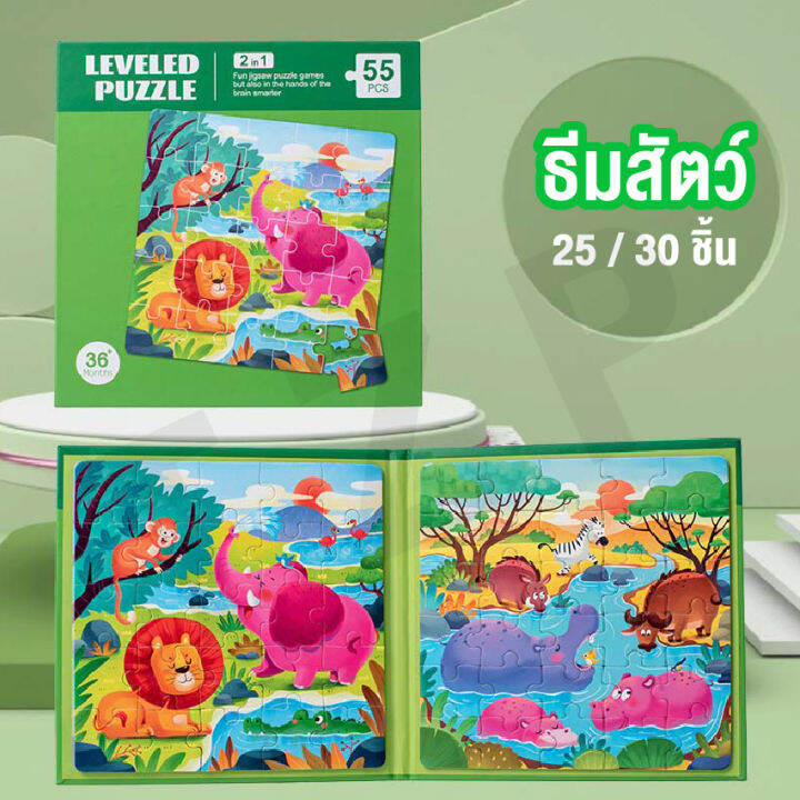 linpure-ของเล่นเด็ก-จิ๊กซอว์ไม้-จิ๊กซอว์ปริศนา-ตัวต่อไดโนเสาร์-ตัวต่ออวกาศ-ตัวต่อรูปสัตว์-ตัวต่อรถ-ของเล่นเสริมพัฒนาการ-สินค้าพร้อมส่ง