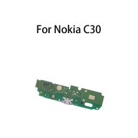 USB Charge Port Jack Dock Connector บอร์ดชาร์จ Flex Cable สําหรับ Nokia C30