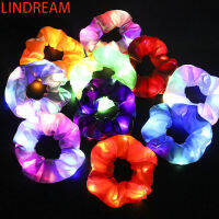 LINDREAM ห่วงรัดผมลำไส้ใหญ่เรืองแสง LED