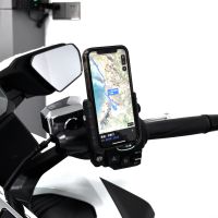 For Honda Gold Wing GL1800 F6B 2018-2023 Motorcycle Left Handle Mobile GPS Phone Navigation Holder Water Cup Holder