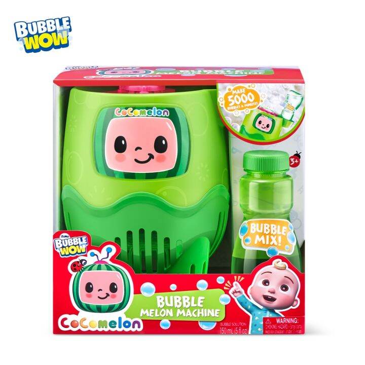 ZURU Eggsploder Bubble Machine with Premium Bubble Solution