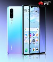 ฟิลม์ Huawei P30 / P40ฟิล์มกระจก นิรภัย เต็มจอ กาวเต็มแผ่น หัวเว่ย พี30 / พี40 ขอบสีดำ For Huawei P30 / P40 Full Glue Tempered Glass Screen (6.1) Black