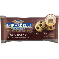 (น้ำตาล) กิลาเดลลี่ 60% คาเคา บิตเตอร์สวีส ช็อคโกแลตชิพส์ / Ghirardelli 60% Cacao Bittersweet Chocolate Chips / 283g