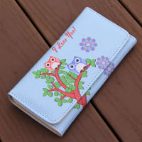 Frozenanna กระเป๋าสตางค์พับสำหรับเด็ก Sofia The First Cartoon Two-Fold PU Leather Student Female Girl Wallet