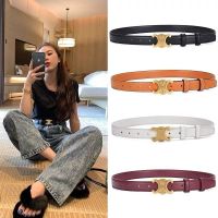 z74nfyx The arc DE triomphe belt leather star with a particular fashionable joker celine ins wind  style leisure belt female model