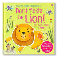 USBORNE TOUCHY-FEELY SOUNDS:DONT TICKLE THE LION! (AGE 6+ MONTHS) BY DKTODAY