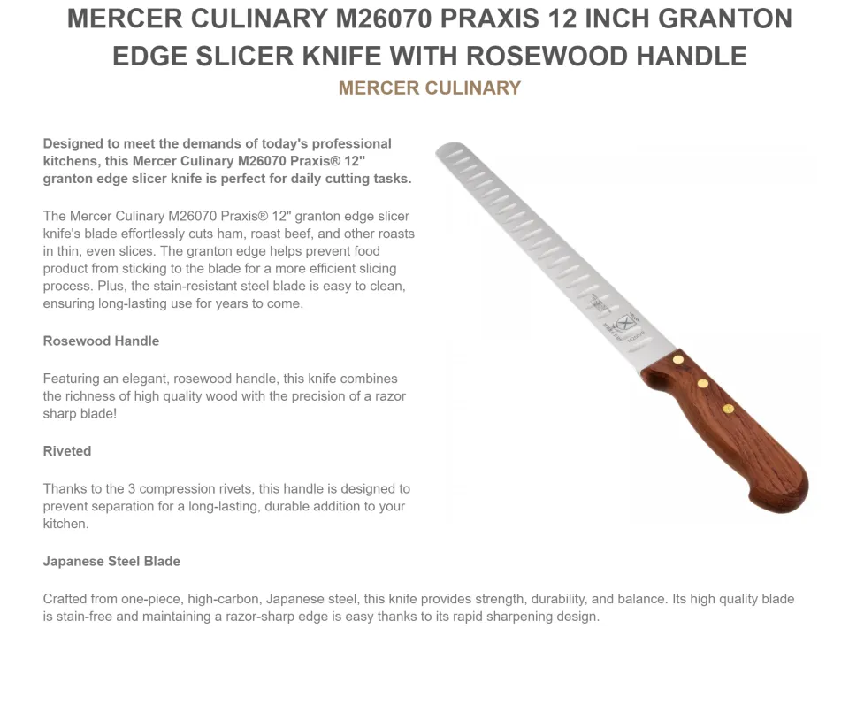 Cutlery-Pro Forged Granton Roaster Slicer Knife, 10-Inch Blade, 10 Roast  Slicer - Gerbes Super Markets