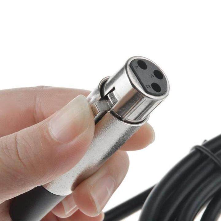 3m-usb-ชายเป็น-xlr-ไมโครโฟนตัวเมีย-usb-mic-link-cable-ใหม่