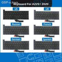 ❦☫Ci Novo พอร์ต Til A2251 Teclado Para แม็กบุ๊กโพรจอเรติน่า13 A2251 Teclados Subtituiçinício 2020 Emc 3348