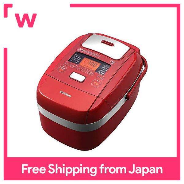 Iris Ohyama pressure IH rice cooker 5.5 go red pressure IH rice cooker