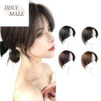 DDUI หน้าม ้าปลอม สีน้ำตาลสีน้ำตาลเข้ม การสังเคราะห์ ที่มีคุณภาพสูง ขอบประดับเพชร ที่ต่อผม ของปลอมปลอม คลิปที่หน้าผาก วิกผมอุณหภูมิสูง โคลนล่องหน ผมม้าเฉียงฝรั่งเศส 3D ผมม้าแปดตัว หน้าม้าด้านหน้า วิกผมสังเคราะห์ ผมม้าส่วนตรงกลาง