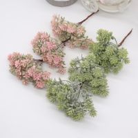 【CC】 6pcs Artificial Flowers for Wedding scrapbooking Wreath Fake flowers