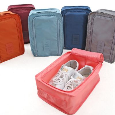 【LZ】№  Saco De Armazenamento De Sapato Dobrável Função de caixa de sapato impermeável para casa Saco portátil de armazenamento de viagem