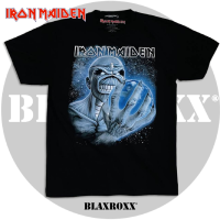 ฺBlaxroxx เสื้อวง ลิขสิทธิ์แท้ Iron Maiden® (IRM013) เสื้อยืด เสื้อสกรีนลาย เสื้อวินเทจ