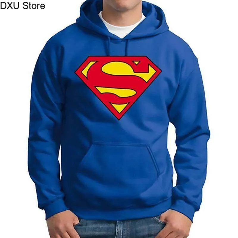 DXU Store Men's Superman Hoodie Batman Pullover Hooded Sweatshirt Pocket  Casual Hoody Top | Lazada PH