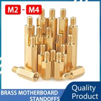 Hex Brass Male Female Motherboard Standoff Copper Mount M2 M2.5 M3 M4 Board Rack Stud Threaded Pillar PCB Column Spacer Screw