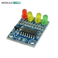 12V Electric Quantity 4 Power Indicator Battery Detection Module For Arduino 4 LEDs Voltage Detection Battery Test Interface