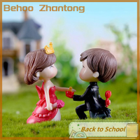 Behoo ฟิกเกอร์จิ๋วสุดสร้างสรรค์สำหรับตกแต่งภายในรถยนต์รูปปั้นตุ๊กตาโมเดล