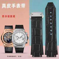 ♞☑❈ ใช้ได้กับ Hengbao HUBLOT Hublot Classic Fusion นาฬิกาบิ๊กแบงพร้อมสร้อยข้อมือด้านล่างซิลิโคนหนังแท้ของผู้ชาย