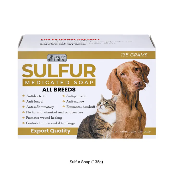 is sulfur harmful to dogs