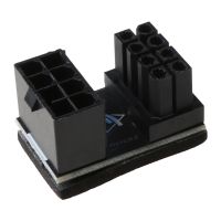 ATX 8Pin 180 Degree Power Plug Adapter Mainboard Power Connectors Modular for Desktops กราฟิกการ์ดสายพาวเวอร์ซัพพลาย