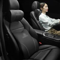 Car Headrest Memory Foam Neck Pillow Lumbar Support Cushion Decoration For Mercedes Benz GLE GLA GLK GLB GLC CLA C250 E300 S500