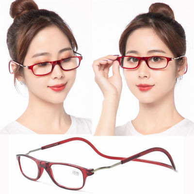 Hanging Reading glasses New +1.0-4.0Magnetic Reading Glasses Reading Hanging