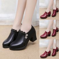 COD dsdgfhgfsdsss ♀HN♀Womens Crystal Ankle Bare Booties Square Heel Single Shoes Casual Boots