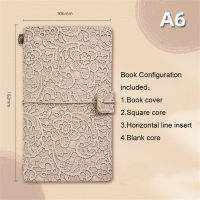 32 Sheets Notebook Journal 32 Sheets Vintage Embossed Lace A6 Morandi Diary Stationery School Supplies