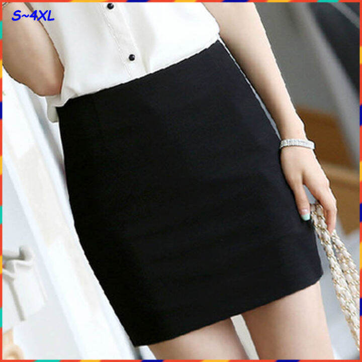 Women Business Skirt OL Formal Set Short Office Business Black Bottom