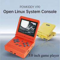 POWKIDDY V90 3.0นิ้วหน้าจอ IPS Open Source เกมคอนโซล64GB Mini Pocket R Handheld Video Games Consoles Player Gaming