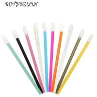 50pcs/Lot Disposable Lip Brush Lipstick Lip Gloss Mascara Wands Brush Cleaning Eyelash Eyebrow Make Up Beauty Applicators Tools