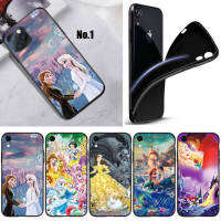 29GNN Disney Princess อ่อนนุ่ม High Quality ซิลิโคน TPU Phone เคสโทรศัพท์ ปก หรับ iPhone 7 8 11 12 13 14 Pro XS Max SE X XR Plus SE