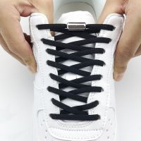 【CW】 Elastic Shoe Laces No Tie Shoelaces Semicircle for Kids and Adult Sneakers Shoelace Metal Lock Strings