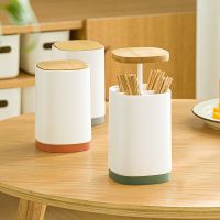 Pop-Up Cotton Swabs Holder Toothpick Dispenser Case Q-Tips Holder Storage Organizer Box Home Hotel Decoration Container