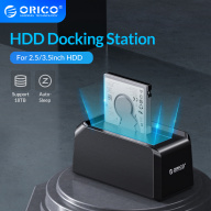 ORICO Đầu Đọc Ổ Cứng Gắn Ngoài USB 3.0 Sang SATA, Cho Ổ Cứng SSD 2.5 3.5Inch Trạm Nối Một Khoang Hỗ Trợ 18TB (9818U3) thumbnail