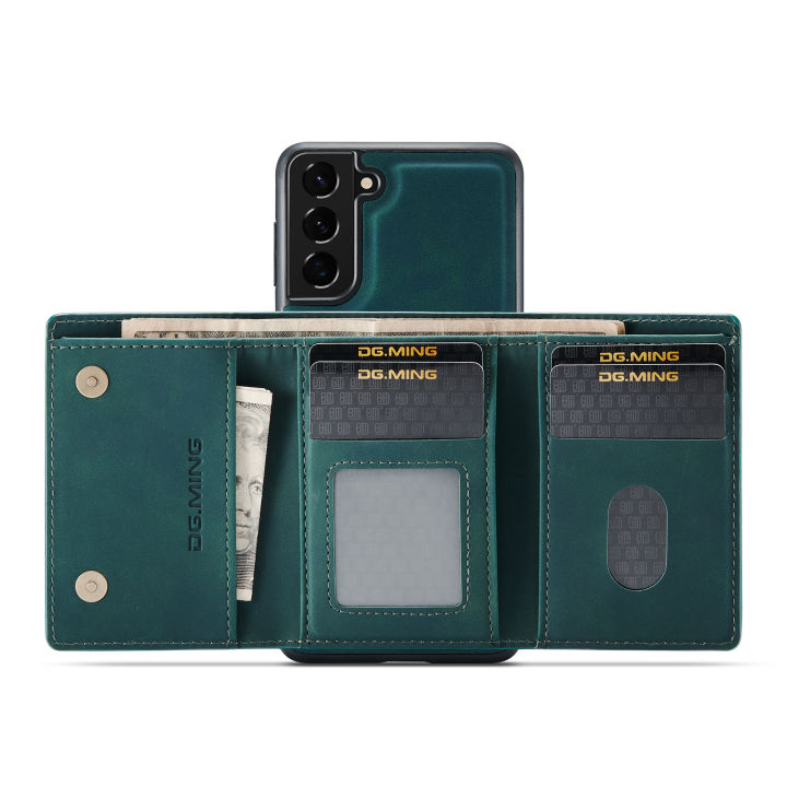dg-ming-เคสโทรศัพท์แบบถอดได้สำหรับ-samsung-s20-s21-s23-s22และ-note-20กระเป๋าสตางค์หนังกระเป๋าเคสโทรศัพท์ลายอิตาลี-sampul-kartu