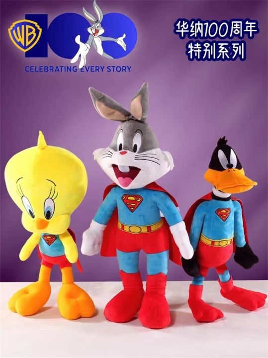 looney-tunes-บักส์บันนีตุ๊กตาหนานุ่มแอ็คชั่นฟิกเกอร์นกทวิตตี้-lola-bunny-อนิเมะการ์ตูนภาพยนตร์ตุ๊กตาของเล่นของขวัญตุ๊กตา