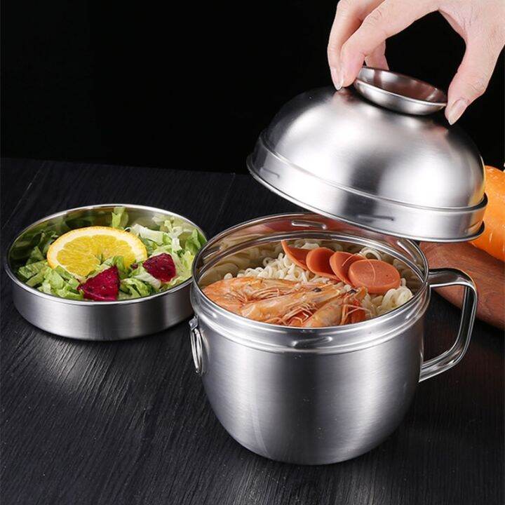 304 Stainless Steel Divided Bento Lunch Box Student Office Worker ...