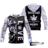 Skull Green Leaf Reggae Trippy Tattoo Psychedelic Tracksuit 3DPrint Harajuku Streetwear Casual Vintage Jacket Hoodies NM13