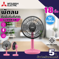 พัดลมตั้งโต๊ะ Mitsubishi Electric  ขนาดใบพัด 18 นิ้ว รุ่น D18A-GB