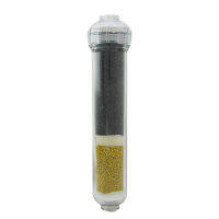 Coronwater Inline KDF Special Water Filter Cartridge Post filter Activated Carbon &amp; KDF55 IALK-202