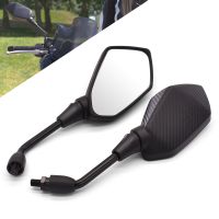 Universial 10mm Motorcycle Mirrors Racing Sport Bike Rear View Mirror For Yamaha FZR 600 TRX850 FZR400 BT1100 XJR400 MT 07 09